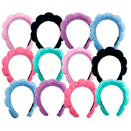 Tiara Nuvem para Skin Care QBM979 - Pcte c/ 12 unid