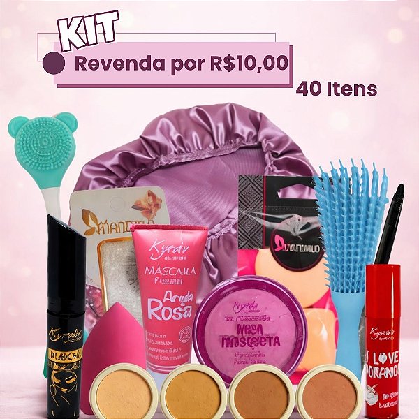 Revenda por R$10,00 - 40 Itens