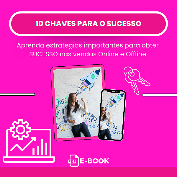 Livro Digital: 10 Chaves para o Sucesso de Sua Loja de Maquiagens