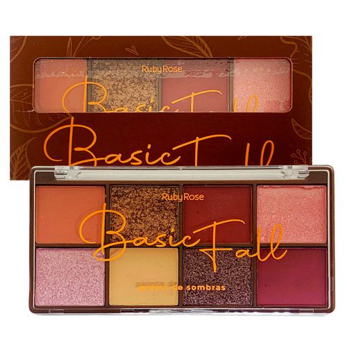Paleta de Sombras Basic Fall Ruby Rose HB-F527