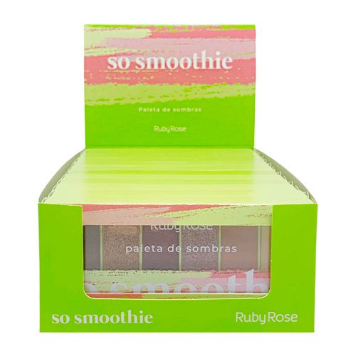 Paleta de Sombras So Smoothie Ruby Rose HB-F529 - Box c/ 12 unid