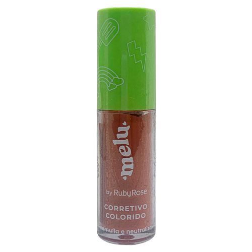 Corretivo Líquido Colorido Laranja CL04 Melu Ruby Rose RR-8106-4