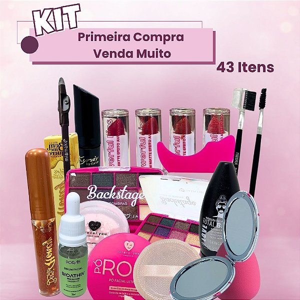 Kit Primeira Compra Venda Muito - 43 Itens