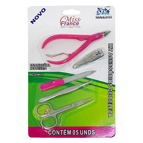 Kit Manicure Miss France MF-0779