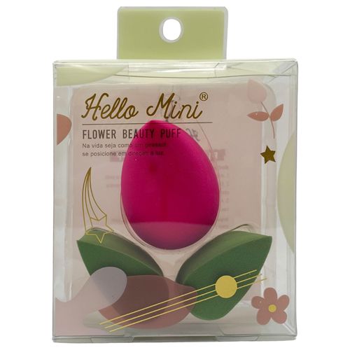 Esponja para Maquiagem Flower Beauty Puff Hello Mini KIT637