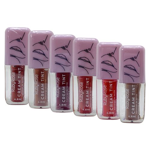Cream Tint Grupo 02 Ruby Rose HB-8233/G2 - Kit c/ 06 unid