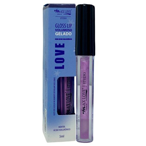 Gloss Lip Volumoso Gelado Cor 102 Max Love