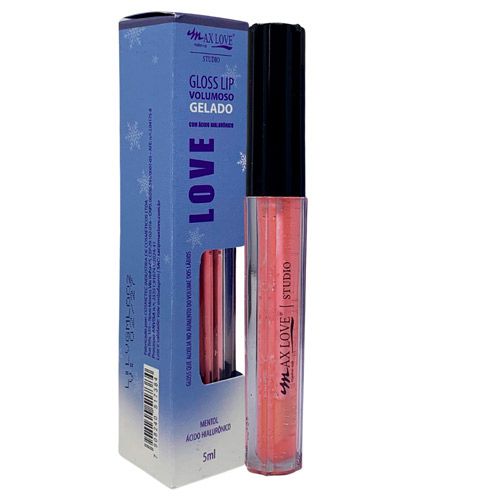 Gloss Lip Volumoso Gelado Cor 103 Max Love