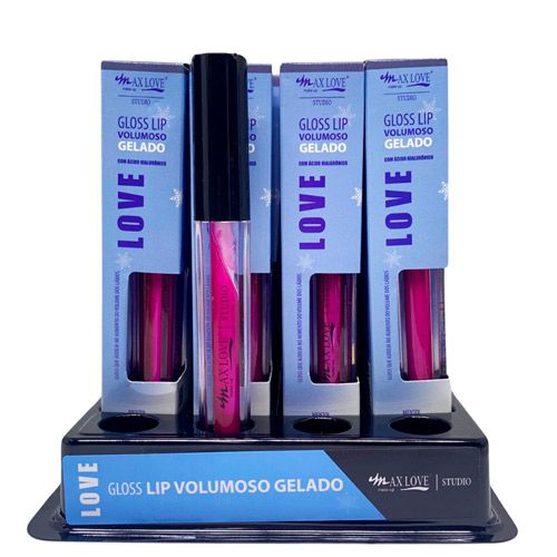 Gloss Lip Volumoso Gelado Cor 101 Max Love - Box c/ 32 unid