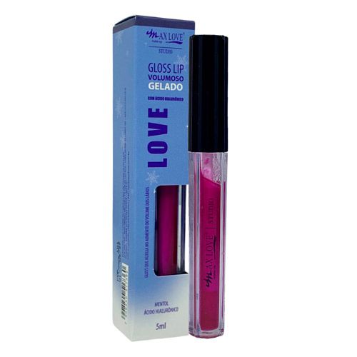 Gloss Lip Volumoso Gelado Cor 101 Max Love
