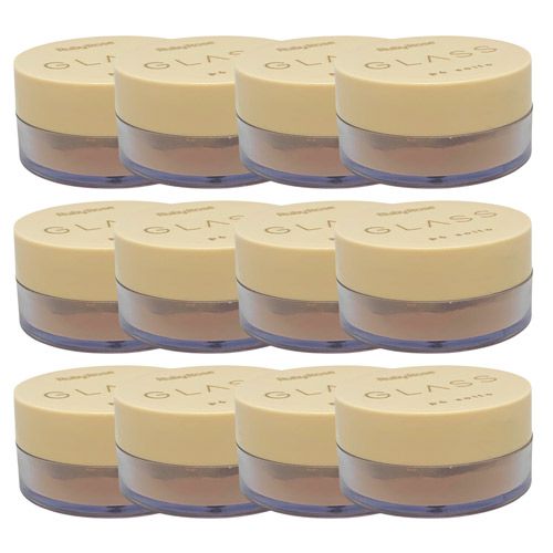Pó Facial Solto GPM03 Glass Ruby Rose HB-862-3 - Box c/ 12 unid