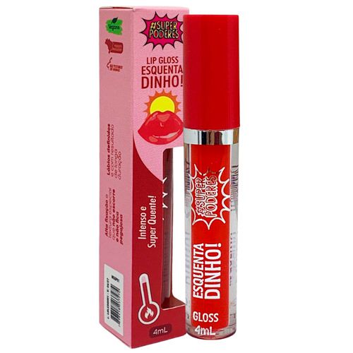 Lip Gloss Esquentadinho Super Poderes MGSP01