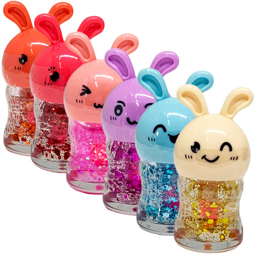 Lip Gloss Coelho Lua & Neve LN02403 - Kit c/ 06 unid