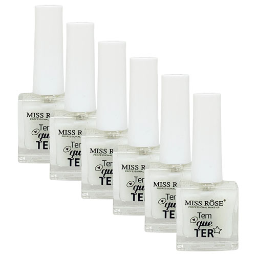 Esmalte Coleção Tem que Ter Renda Miss Rôse MR015 - Box c/ 06 unid