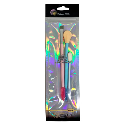 Kit com 03 Pincéis para Maquiagem PM-587