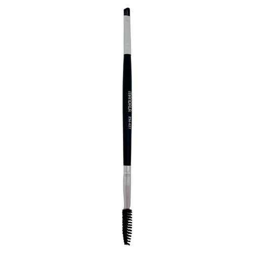 Pincel Duplo Escova e Chanfrado Para Sobrancelha Mandala PM-657