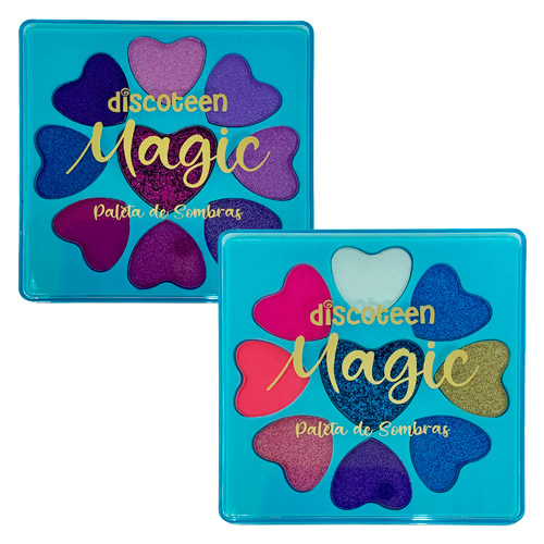 Paleta de Sombras Magic Discoteen HB103638 - Kit c/ 02 unid