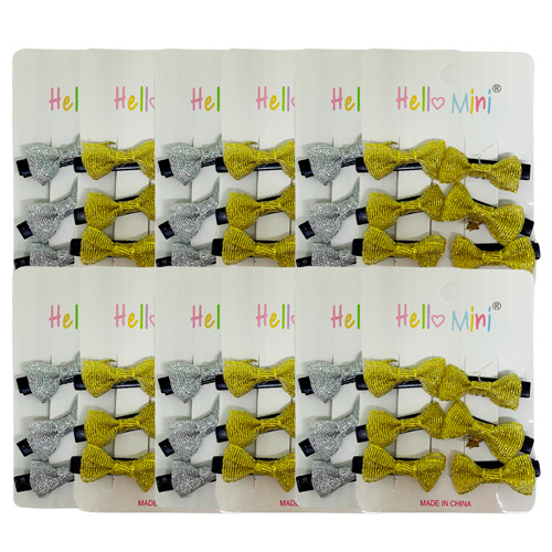 Kit para Cabelo Infantil Hello Mini HP896-1 - Pcte c/ 12 unid