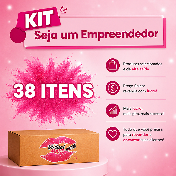 Kit Seja um Empreendedor - 38 Itens