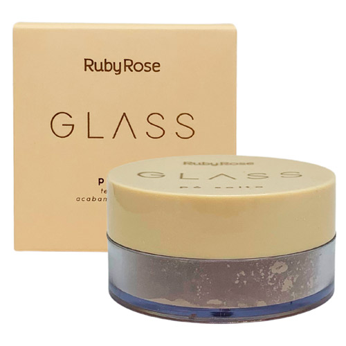 Pó Facial Solto GPL02 Glass Ruby Rose HB-862-2