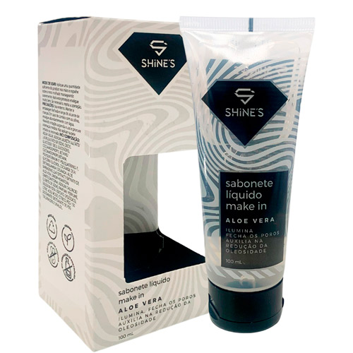 Sabonete Líquido Make In Aloe Vera Shine´s SH4003