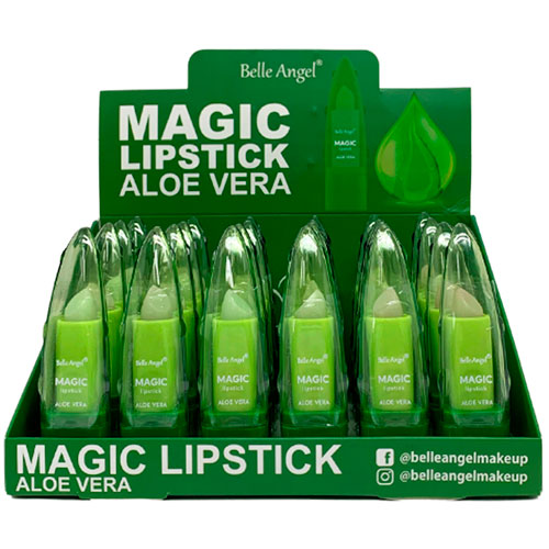 Lip Balm Magic Lipstick Aloe Vera Belle Angel B149 - Box c/ 24 unid