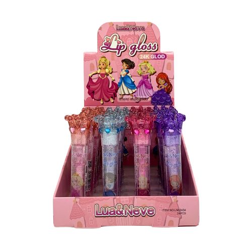 Lip Gloss 24k Glod Lua & Neve LN02434 - Box c/ 24 unid