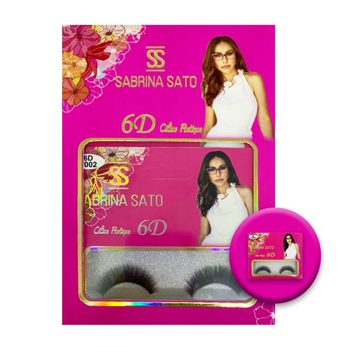 Cílios Postiços 6D F002 Sabrina Sato SS-3516 - Box c/ 06unid