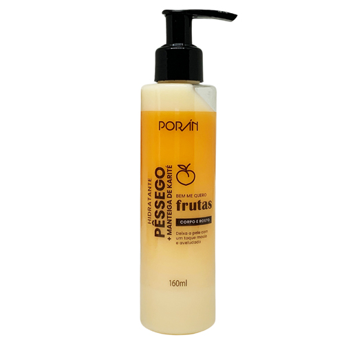 Poran - Hidratante Corpo e Rosto Pêssego Porán PR232