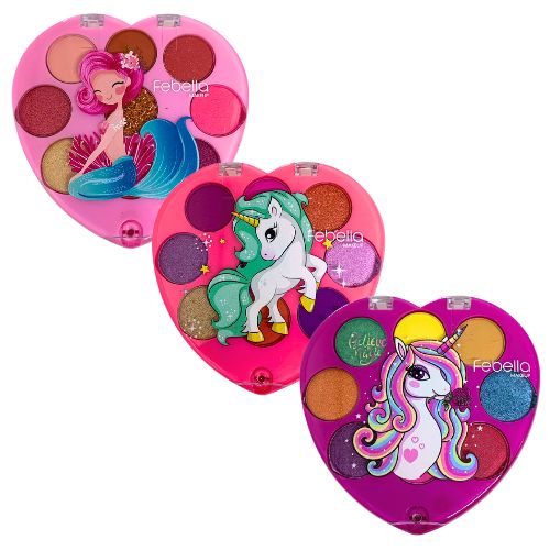 Paleta de Sombras Believe In Magic Febella TKIT5103 - Kit c/ 03 unid