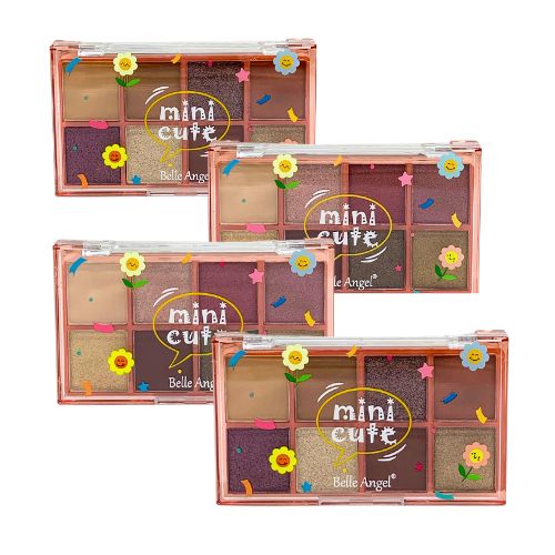 Paleta de Sombra Mini Cute Belle Angel B142 - Kit c/ 04 unid