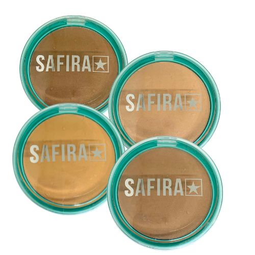 Pó Compacto Cores Mistas Safira - Kit c/ 04 unid