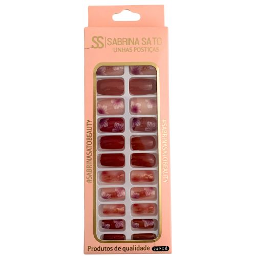 Unhas Postiças Autocolantes Sabrina Sato SS-3171