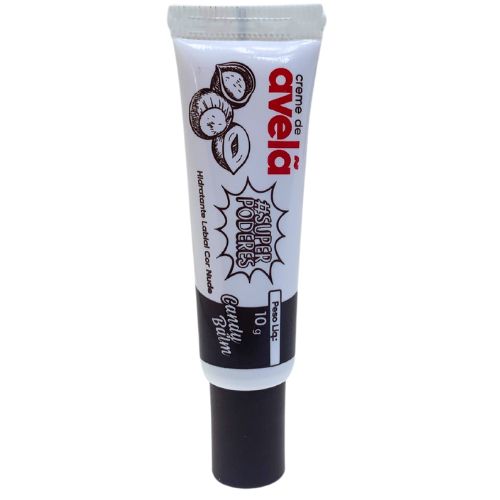 Hidratante Labial Candy Balm Creme de Avelã Super Poderes HLSP08