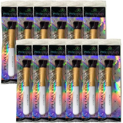 Pincel de Maquiagem Phállebeauty PH0641 - Pcte c/ 12 unid