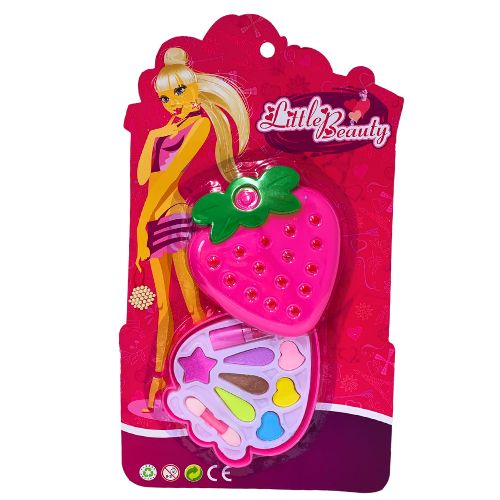 Brinquedo Infantil Kit Maquiagem Morango Little Beauty PD-12312M