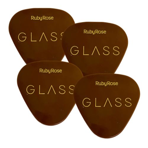 Paleta de Iluminador Baked Glass Ruby Rose HB-F1604 - Kit c/ 04 unid