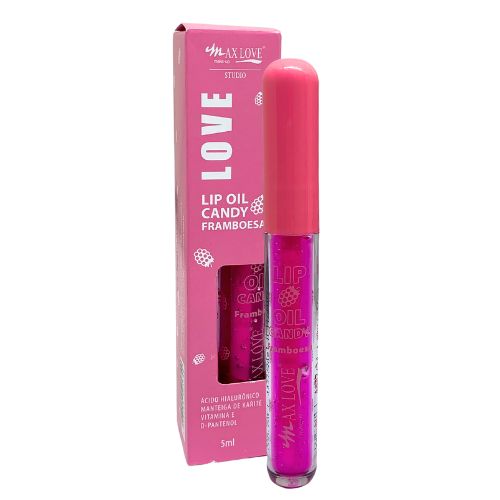 Lip Oil Candy Framboesa Cor 601 Max Love
