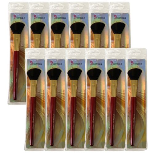 Pincel Para Blush Mandala MP-023 - Pcte c/ 12 unid