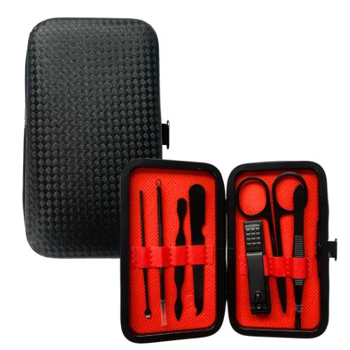 Kit Estojo 7 Peças Manicure MJ047