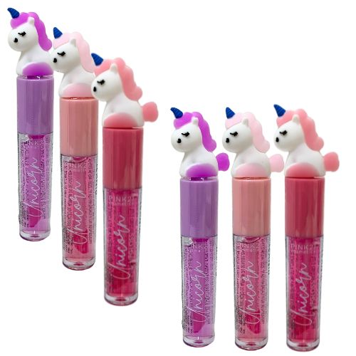 Lip Gloss Unicorn Pink 21 CS3561 - Kit c/ 06 unid