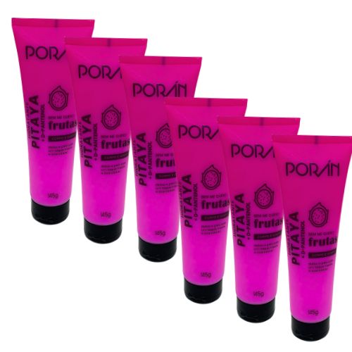 Poran - Hidratante Corpo e Rosto Pitaya Porán PR212 - Kit c/ 06 unid