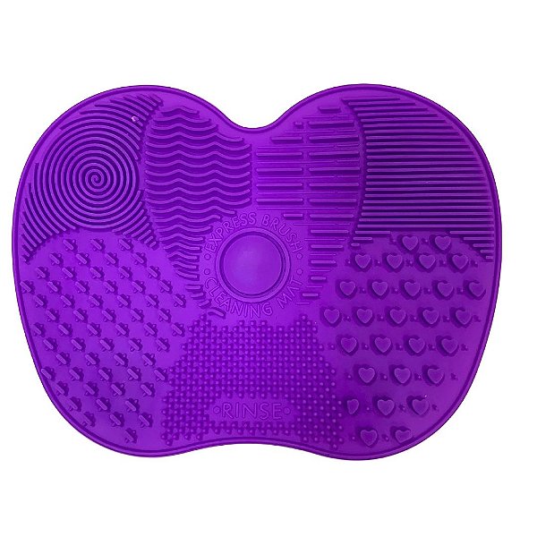 Tapete de Silicone para Limpeza de Pincéis
