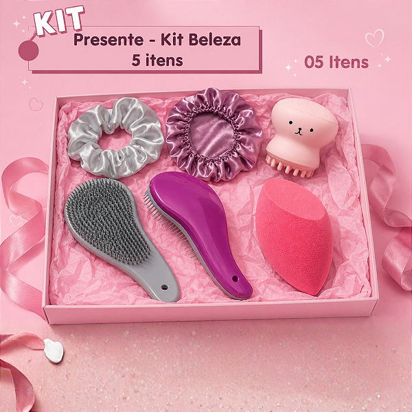 Kit Presente - Kit Beleza 5 itens
