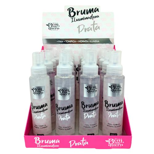 Bruma Fixadora Prata Bella Bem Me Quero - Box c/ 16 unid