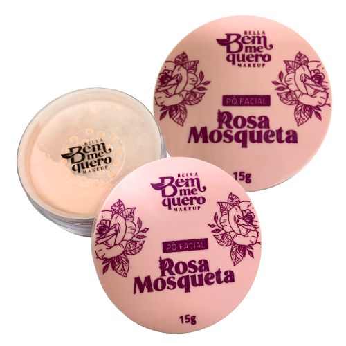 Pó Facial Rosa Mosqueta Bella Bem Me Quero
