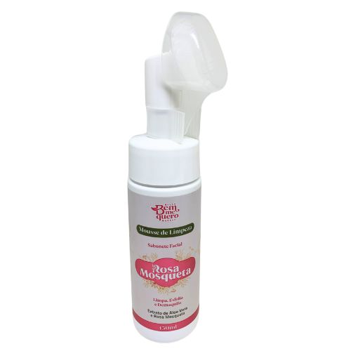 Mousse de Limpeza Facial Rosa Mosqueta Bella Bem Me Quero