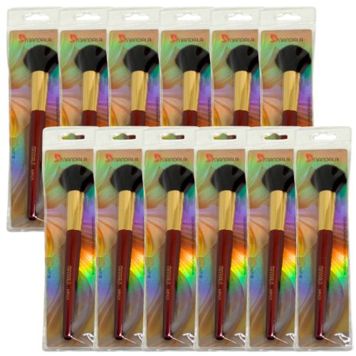 Pincel Para Blush Mandala MP-025 - Pcte c/ 12 unid
