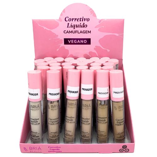 Corretivo Líquido Camuflagem Briá Beauty BB0011 - Box c/ 24 unid