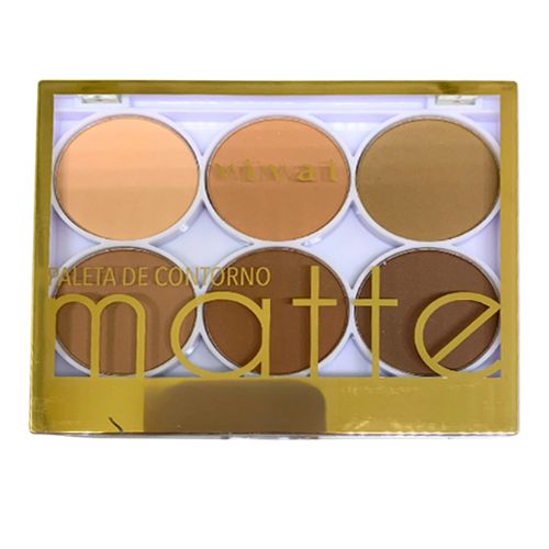 Paleta De Contorno Matte Vivai 1058.1.8